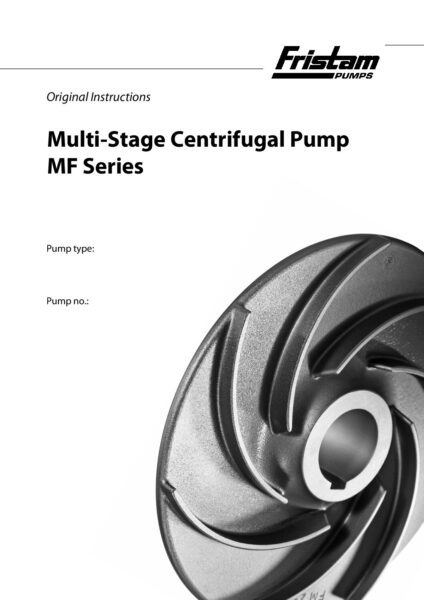 thumbnail of Fristam FM O&M Manual