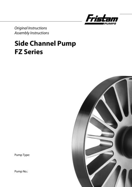 thumbnail of Fristam FZ O&M Manual