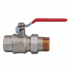 1" Ball Valve with Pipe Union & Handle F/M